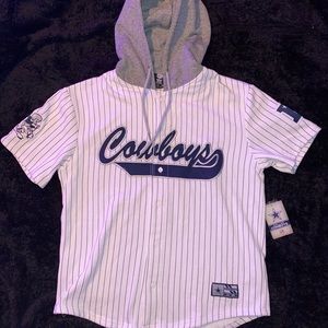 Dallas Cowboys Official Short Sleeve Sweatshirt